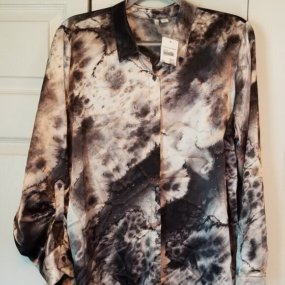Cato Woman's Long Sleeve Blouse - Picture 1 of 5